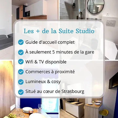 - Gare - Petite France - Commerces A Proximite شقة ستراسبورغ